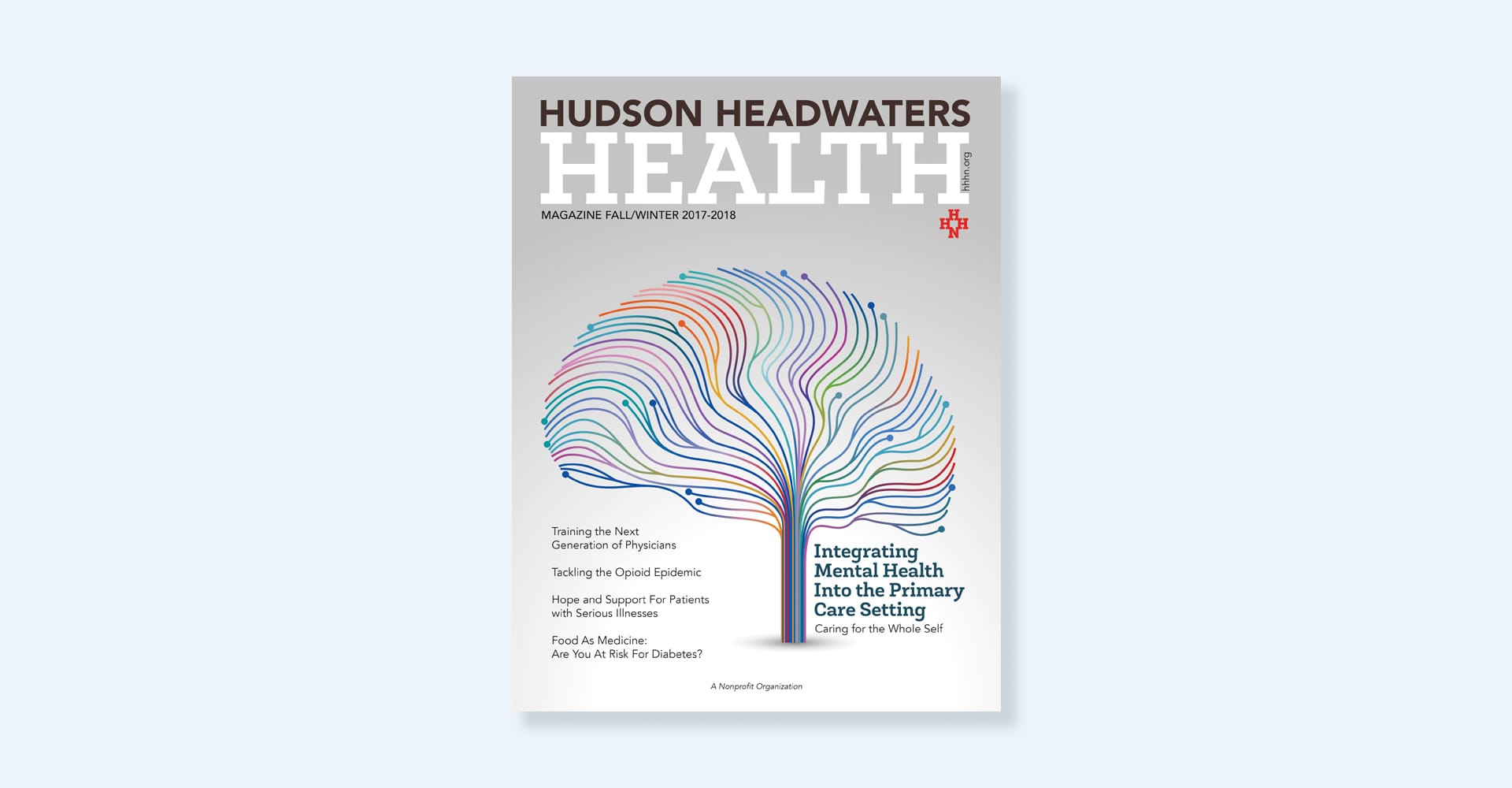 Fall/Winter 2017 Hudson Headwater Health Magazine cover