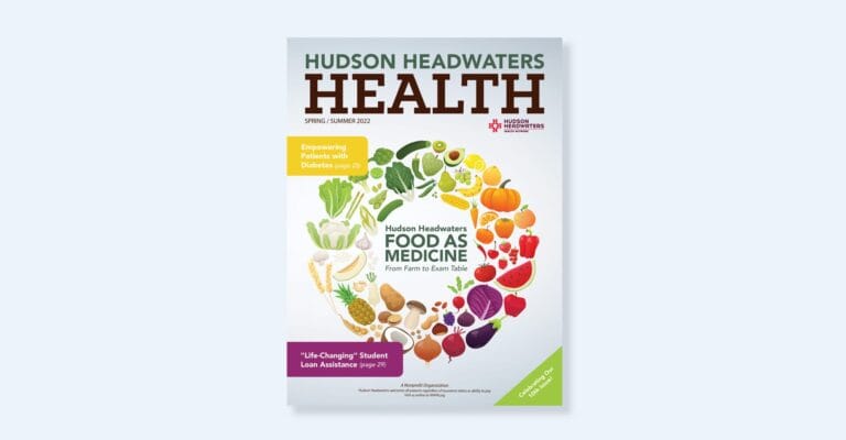 Spring/Summer 2023 Hudson Headwater Health Magazine cover