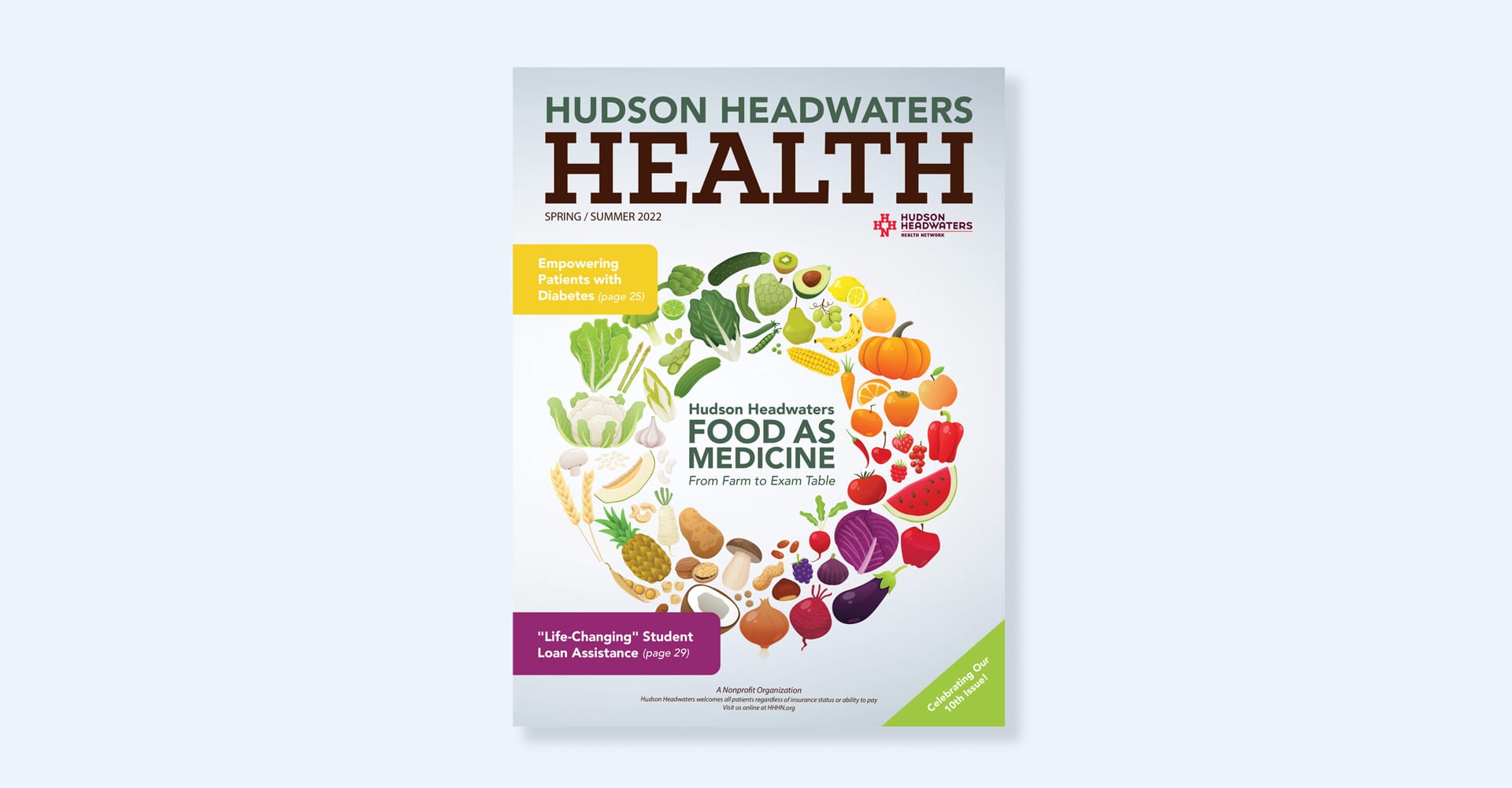 Spring/Summer 2023 Hudson Headwater Health Magazine cover