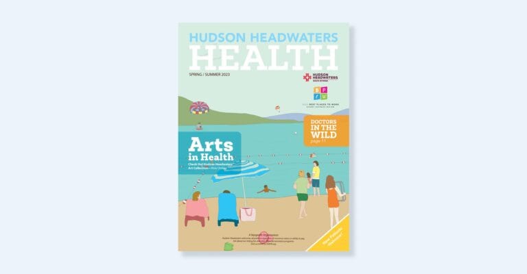 Spring/Summer 2023 Hudson Headwater Health Magazine cover