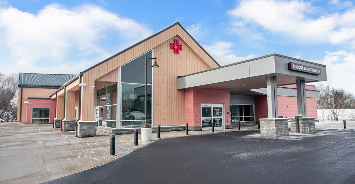 Exterior of Malone Family Health