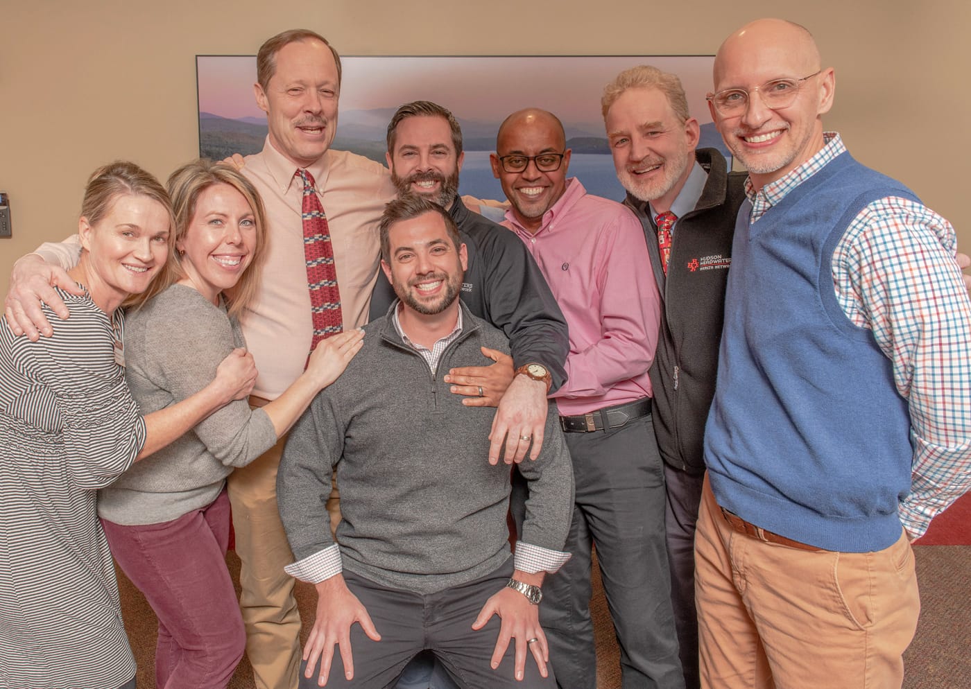 A group of Hudson Headwaters providers posing together