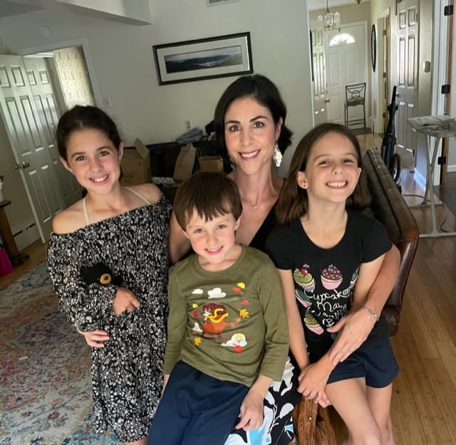 Jennifer Bashant, M.D. with her family