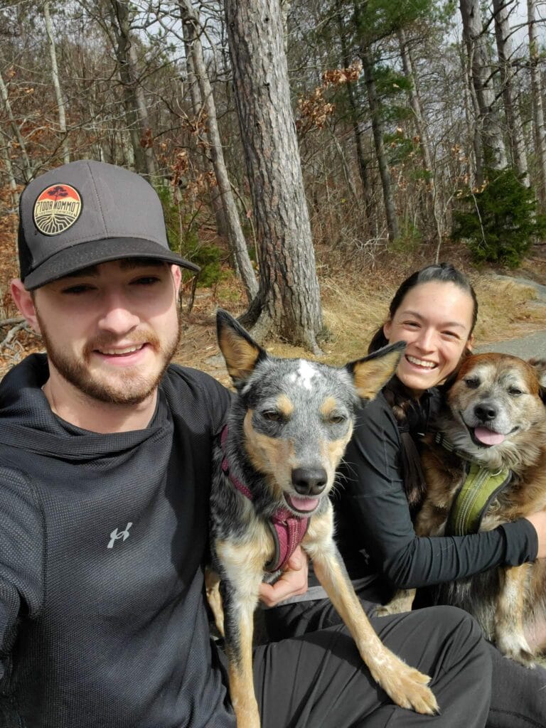 Emily Hutchins, RD, CDN, CLC, CPT with her family