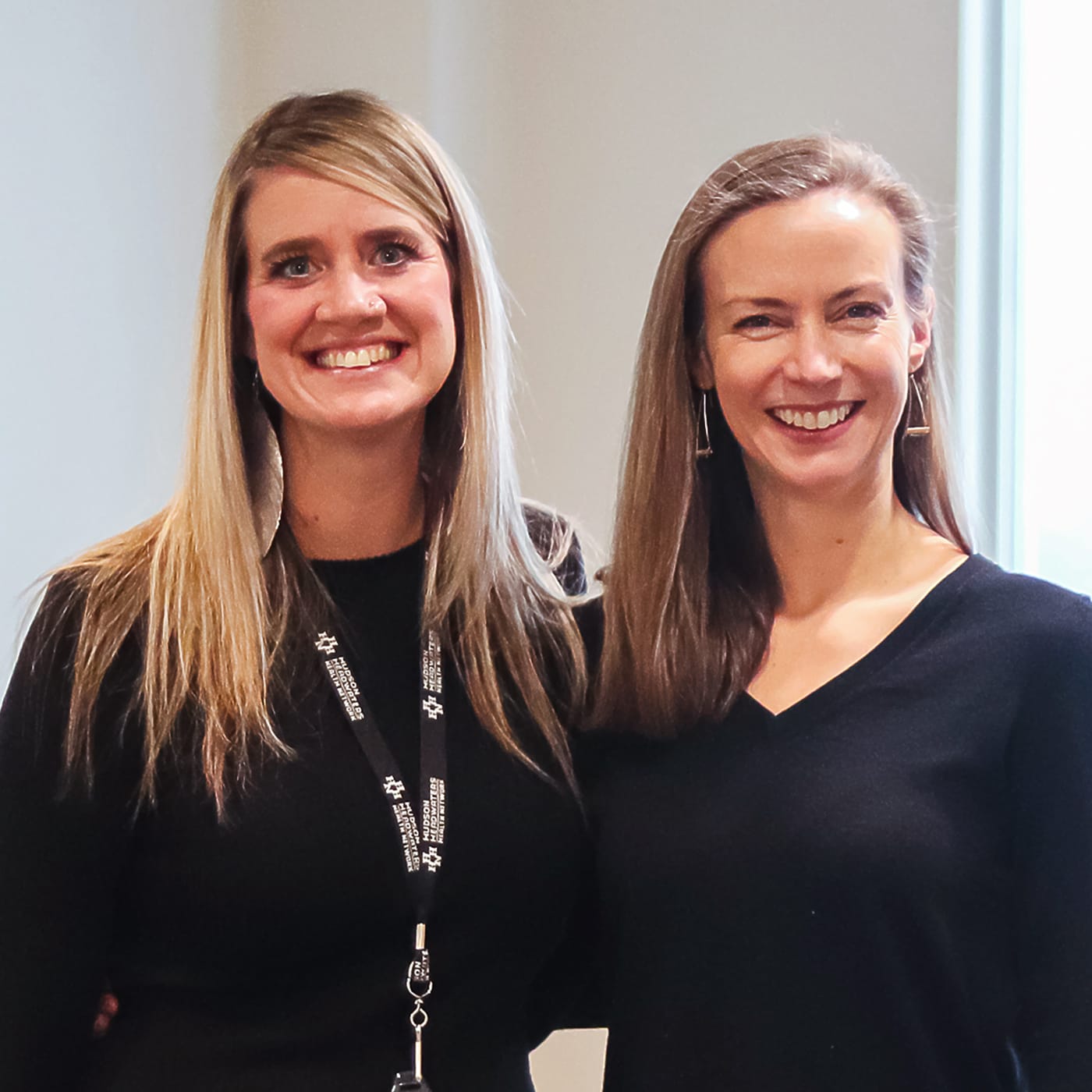 The Provider recruitment team, Jenny Leszyk, Director of Physician & Provider Recruitment and Retention and Suzanne Bergin, D.O., Associate Chief Medical Officer