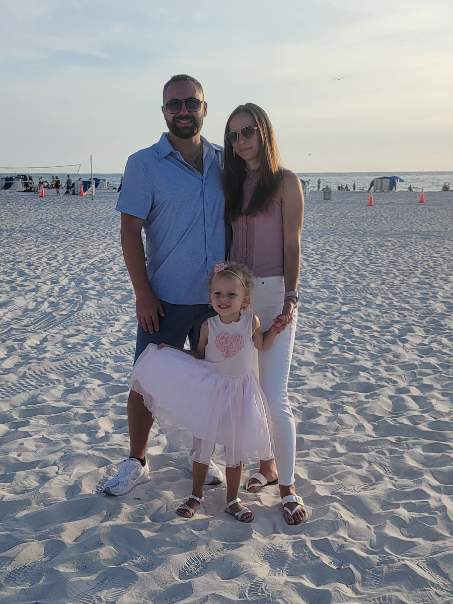 Anna Wernau, FNP and family