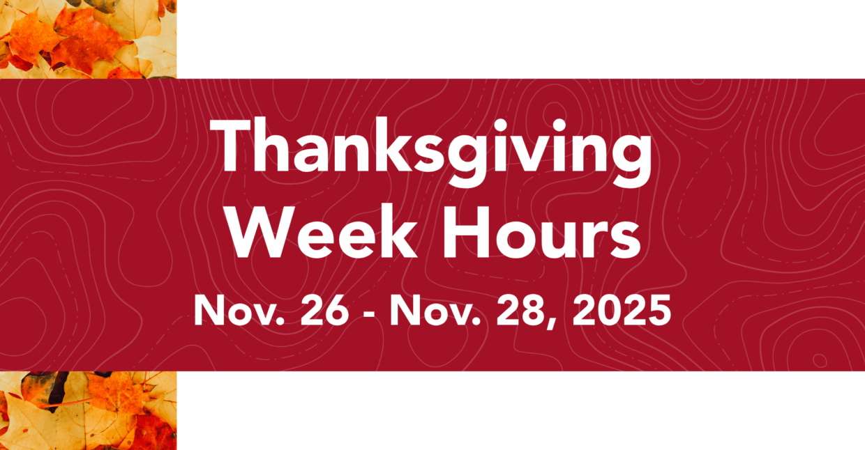 Thanksgiving Week Hours Banner
