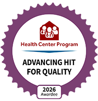 Advancing HIT for Quality 2026 Awardee badge